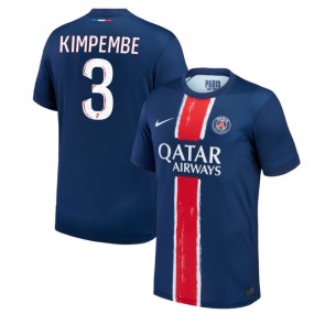 Paris Saint-Germain Presnel Kimpembe #3 Replika Hjemmebanetrøje 2024-25 Kortærmet